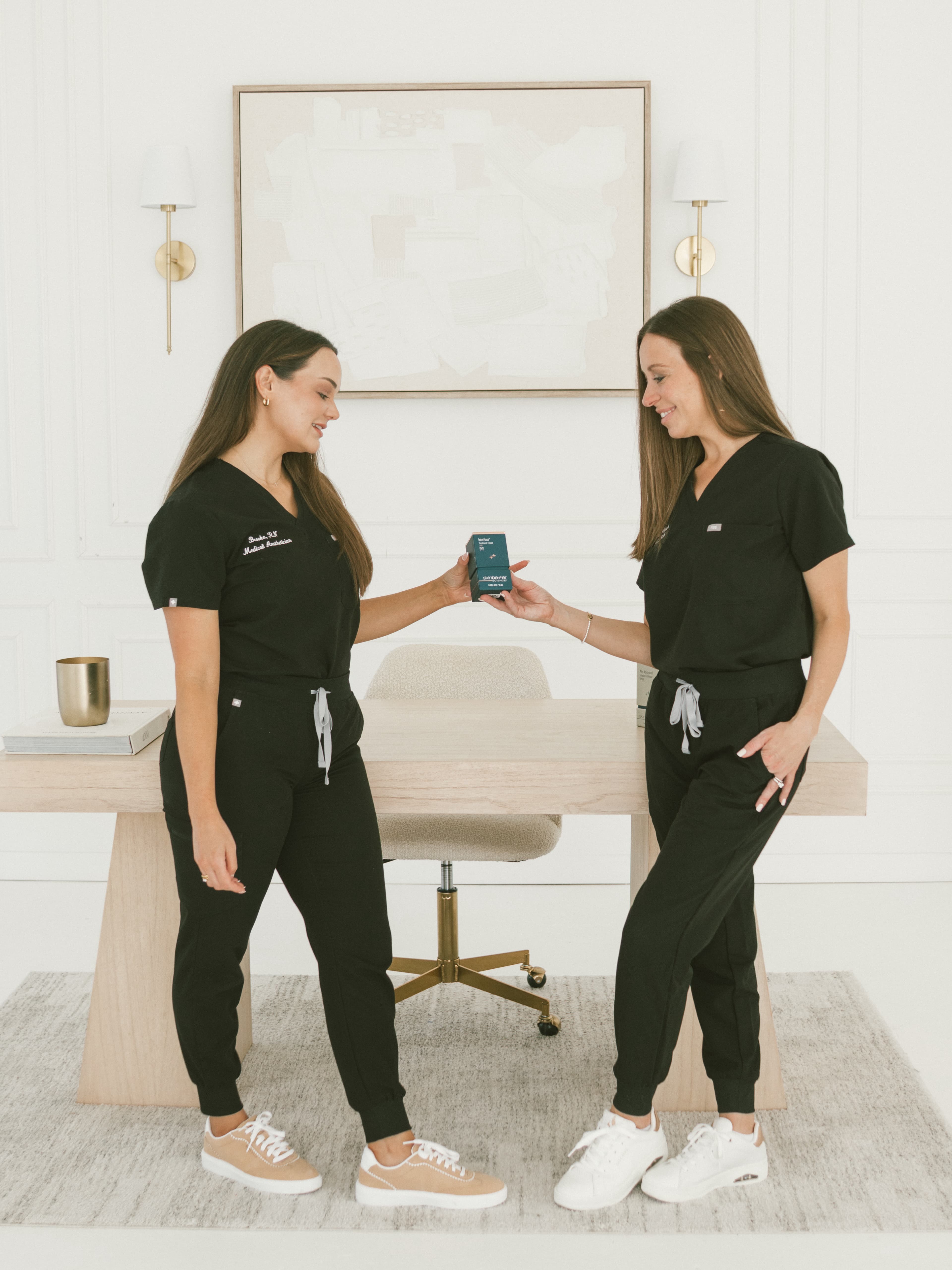 Medical-grade skin care products at the Laser and Aesthetic Center